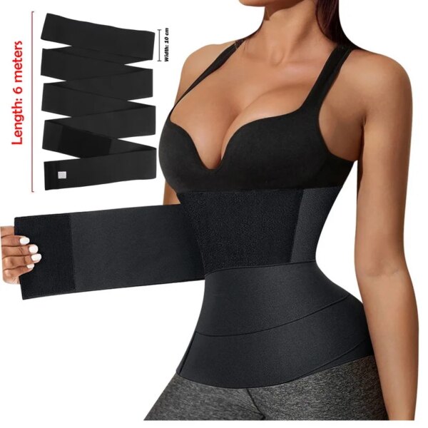 ceinture amincissante - Gaine sculptante pour femmes ceinture enveloppante, entraîneur de taille, modelage du corps