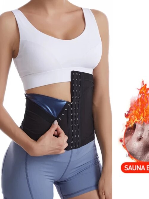 Ceinture amincissante pour hommes et femmes, grande taille, avec 3 crochets, Corset, perte de poids