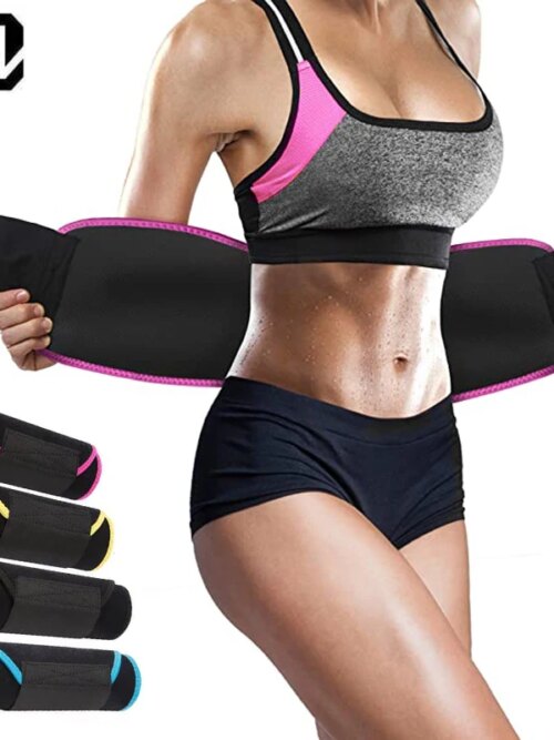 Ceinture Sauna amincissante en néoprène pour femmes, réglable