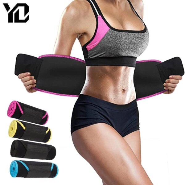 Ceinture Sauna amincissante en néoprène pour femmes, réglable