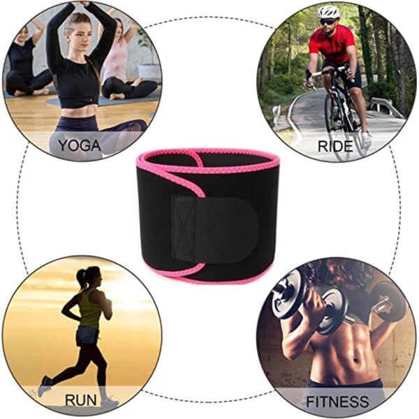 Ceinture Sauna amincissante en néoprène pour femmes, réglable