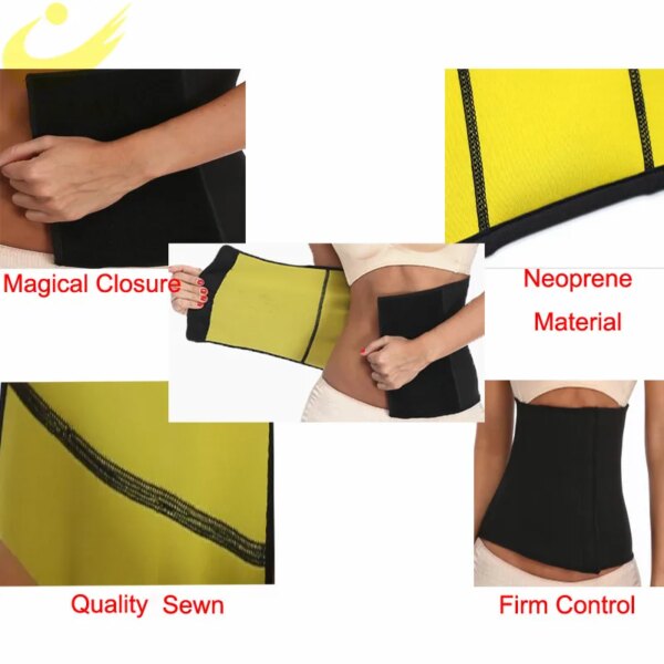 ceinture amincissante de contrôle du ventre pour femmes, autocollant magique