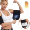 Ceinture de mise en forme des bras Sauna unisexe, 1 paire, revêtement ionique