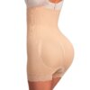 culotte gainante taille haute pour femme, sous-vêtement respirant, amincissant, ventre, sans couture