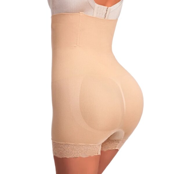 culotte gainante taille haute pour femme, sous-vêtement respirant, amincissant, ventre, sans couture