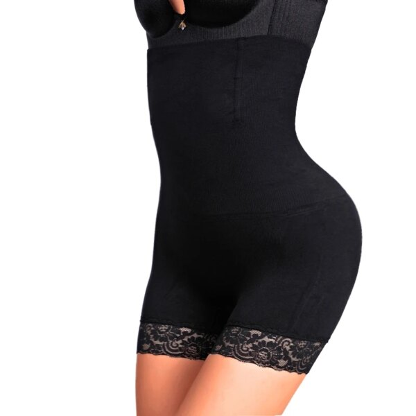 culotte gainante taille haute pour femme, sous-vêtement respirant, amincissant, ventre, sans couture