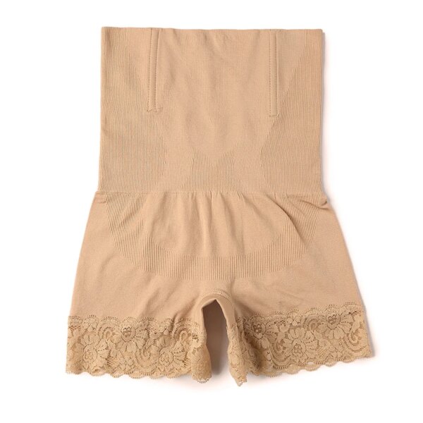 culotte gainante taille haute pour femme, sous-vêtement respirant, amincissant, ventre, sans couture
