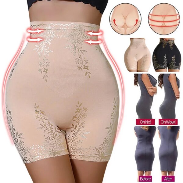 Corset amincissant culotte de haute qualité pour femmes, taille haute, modelante, contrôle du corps