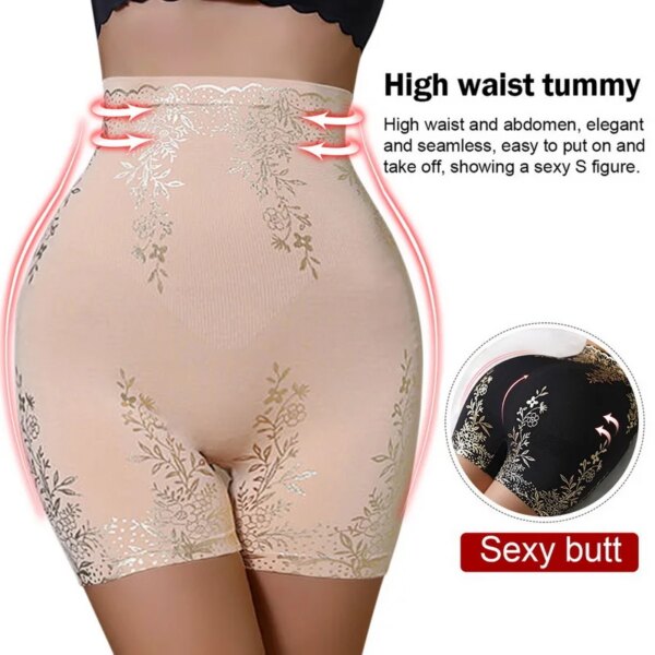 Corset amincissant culotte de haute qualité pour femmes, taille haute, modelante, contrôle du corps