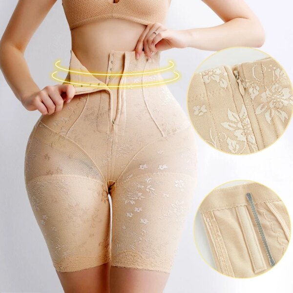 17868-9f8b66.jpg Pantalon amincissant Sexy en dentelle avec fermeture éclair, culotte à Double contrôle