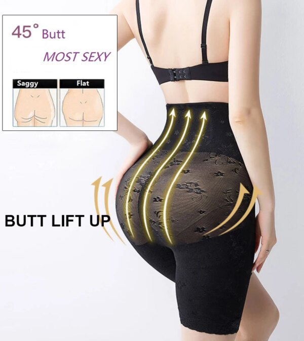 17868-cf5dc1.jpg Pantalon amincissant Sexy en dentelle avec fermeture éclair, culotte à Double contrôle