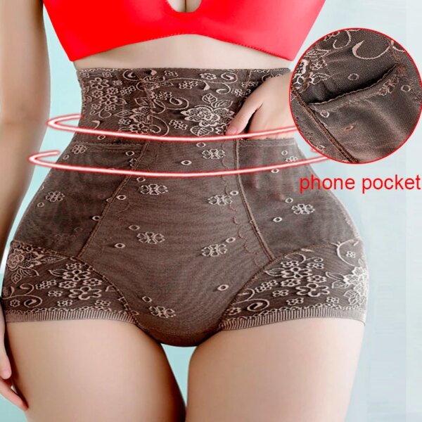 17889-979de6.jpg Pantalon amincissant Sexy en dentelle avec fermeture éclair, culotte à Double contrôle