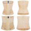 Gaine amincissante en Latex pour femmes, 25 baleines en acier, gaine amincissante pour le ventre