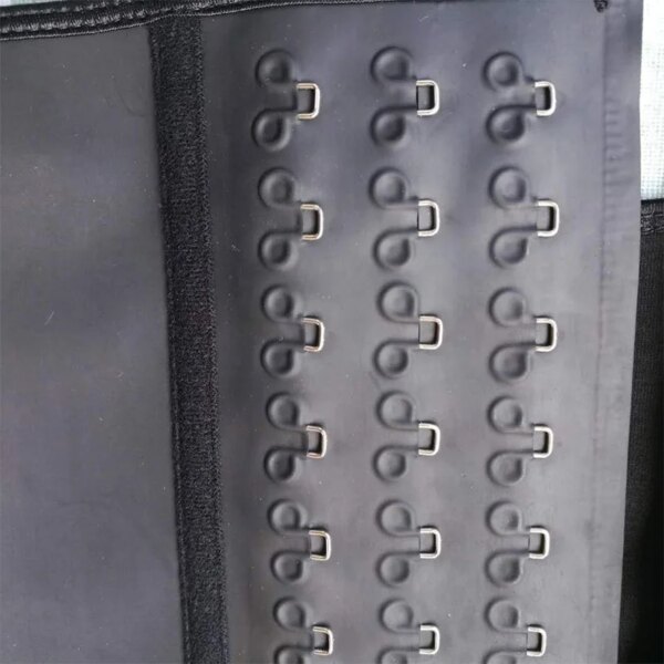 corset amincissant en Latex pour femmes, ceinture en sablier, Long torse, 9 os en acier