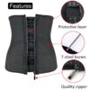 corset amincissant Modelant le Corps en Latex pour Femmes, Entraîneur de Taille
