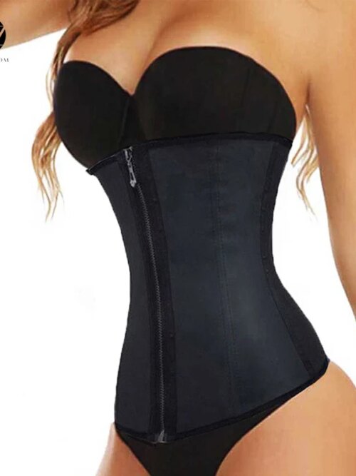 corset amincissant Modelant le Corps en Latex pour Femmes, Entraîneur de Taille