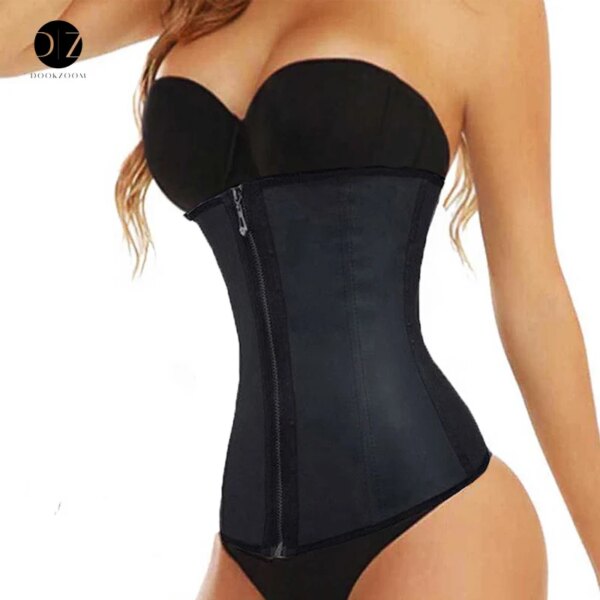 corset amincissant Modelant le Corps en Latex pour Femmes, Entraîneur de Taille