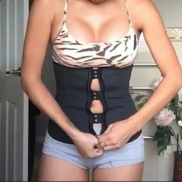 corset amincissant Modelant le Corps en Latex pour Femmes, Entraîneur de Taille