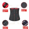corset amincissant de Sport Long en Latex respirant pour le torse, cintré de taille