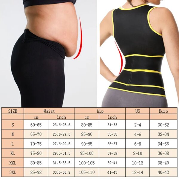 corset amincissant transpirants pour Sauna, pour femmes, vêtements façonnés