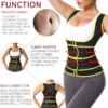 corset amincissant transpirants pour Sauna, pour femmes, vêtements façonnés