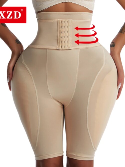 Sous-vêtement modelant femme – coussinets taille haute effet galbant
