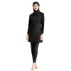 maillot de bain gainant ventre plat pour femmes musulmanes, séchage rapide
