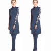 18527-22defe.jpg burkini - Maillot de bain pour femmes musulmanes, 3 pièces, hijab, imprimé, Protection solaire