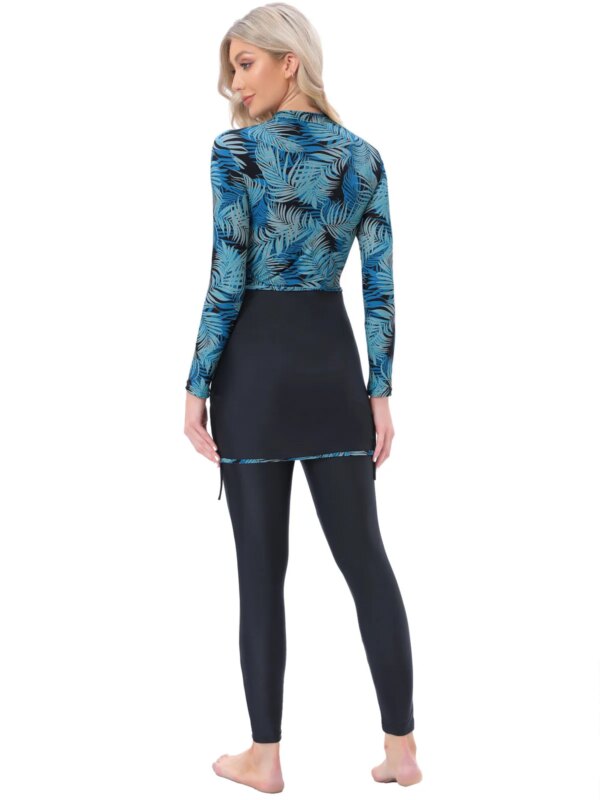 burkini - Maillot de bain musulman manches longues pour femmes