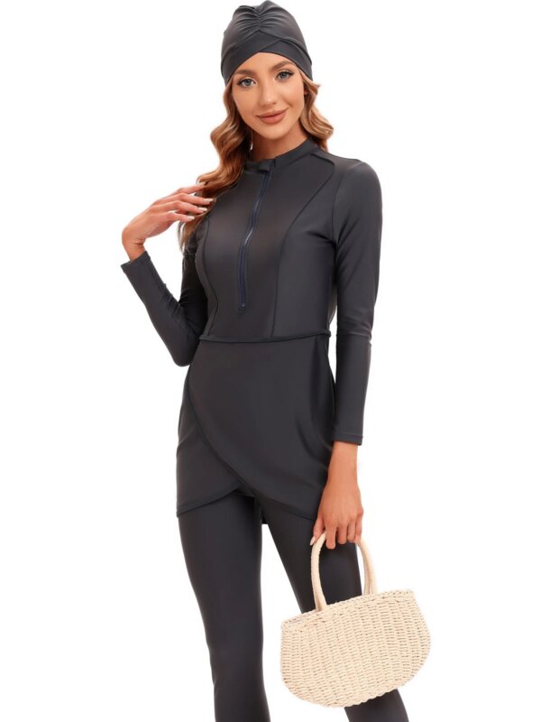 burkini - Maillot de bain musulman manches longues pour femmes