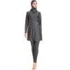 burkini Maillot de bain pour femmes musulmanes, Hijab modeste, manches longues