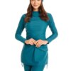 Maillot de bain musulman toute noire, burkini, Islam, Bikini, couverture complète, Hijab