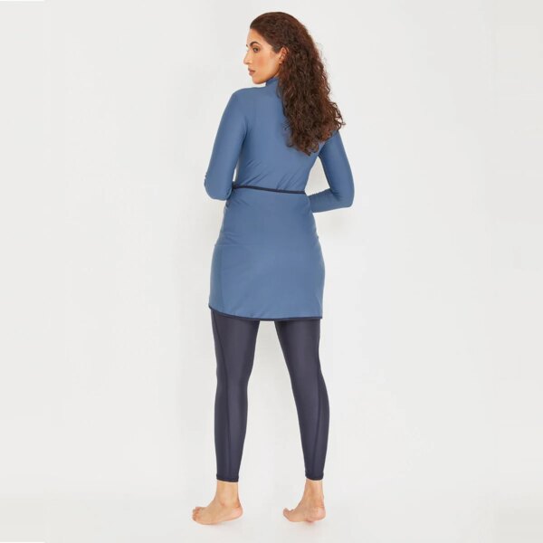 burkini femme Maillot de bain musulman pour femmes, manches longues