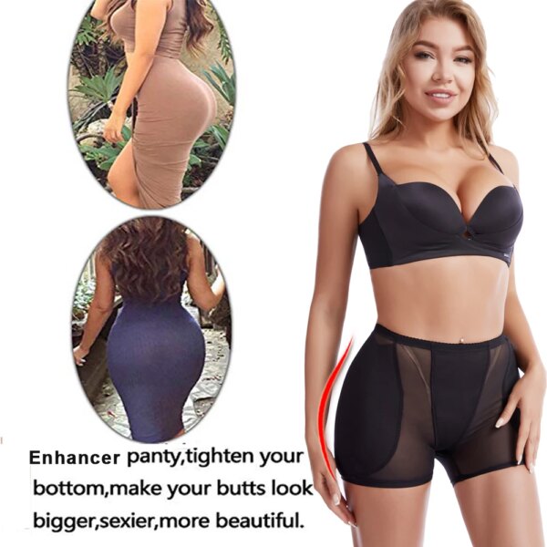 culotte rehausseur de hanches pour femmes, avec coussinets