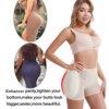 culotte rehausseur de hanches pour femmes, avec coussinets