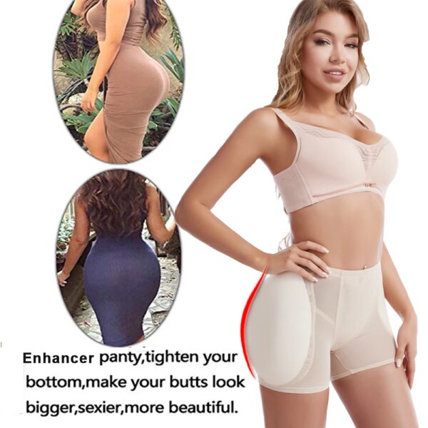 culotte rehausseur de hanches pour femmes, avec coussinets