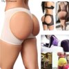 Culotte gainante femme – taille haute sans couture effet galbant avec contrôle du ventre en polyester