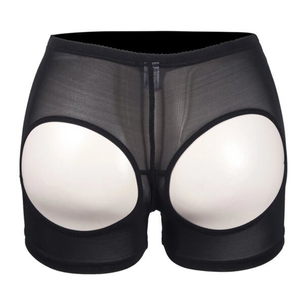Culotte gainante femme – taille haute sans couture effet galbant avec contrôle du ventre en polyester