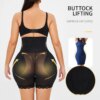 Culotte gainante taille haute femme – shorty sculptant effet galbant