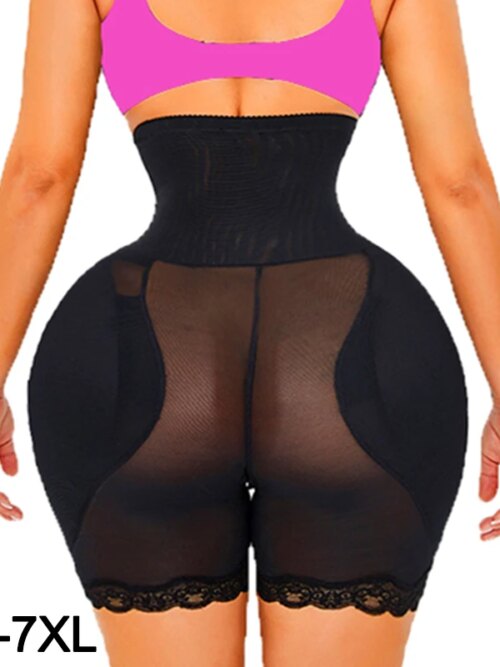 Culotte gainante taille haute femme – shorty sculptant effet galbant