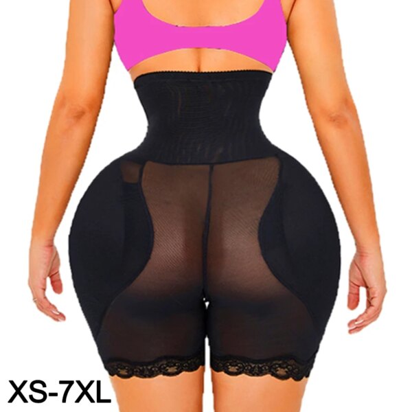 Culotte gainante taille haute femme – shorty sculptant effet galbant