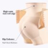 Culotte amincissante pour femmes, faux cul sans couture, sous-vêtement moulant, rehausseur de hanche