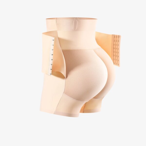 Culotte amincissante pour femmes, faux cul sans couture, sous-vêtement moulant, rehausseur de hanche