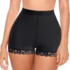 Culotte rembourrée rehausseur de fesses pour femmes, faux sous-vêtement Push Up