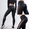 Leggings en maille sans couture pour femmes, pantalon Sexy, Push Up, Fitness, Gym, pantalon d'entraînement, taille haute, 2022