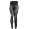 Jean moulant en Denim pour femmes, legging décontracté, taille haute, Slim, élastique, pantalon de Sport, Push-Up, 2023