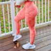 Tiedye – Leggings de gymnastique sans couture pour femmes, pantalon Push-Up, de sport, de Fitness, taille haute, d'entraînement, de Yoga, livraison directe