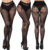 Collant femme grande taille – lingerie en maille élégante