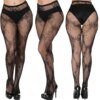 Collant femme grande taille – lingerie en maille élégante