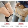 Collant chaud en polaire pour femme, bas thermo-collants, fausse isolation translucide, taille haute